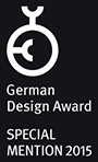 German Design Award Winner 2018 & SPECIAL MENTION 2015